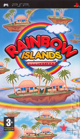 Rainbow Islands Evolution - PSP Cover & Box Art