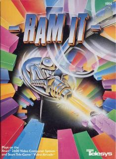 Ram It - Atari 2600/VCS Cover & Box Art