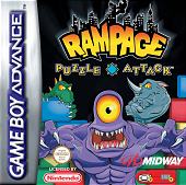 Rampage Puzzle Attack - GBA Cover & Box Art