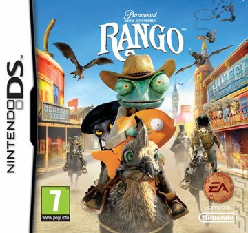 Rango The Video Game - DS/DSi Cover & Box Art