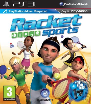 Racket Sports - PS3 Cover & Box Art