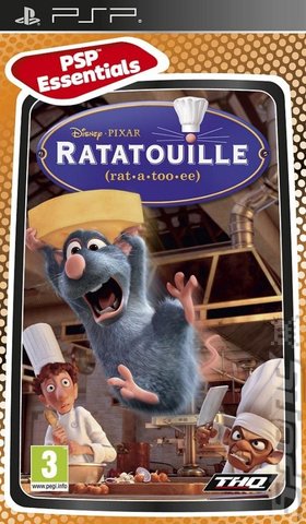 Ratatouille - PSP Cover & Box Art