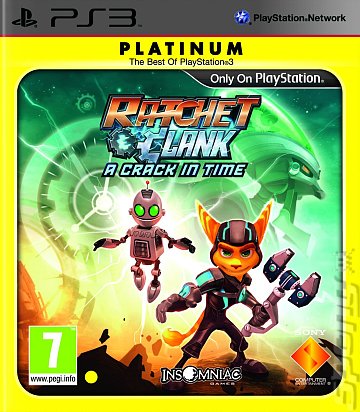 Ratchet & Clank: A Crack in Time - PS3 Cover & Box Art