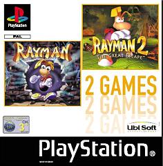 Rayman 1 and 2 - PlayStation Cover & Box Art