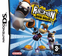 Rayman Raving Rabbids - DS/DSi Cover & Box Art