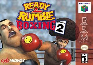 Ready 2 Rumble Boxing Round 2 - N64 Cover & Box Art