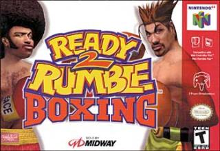 Ready 2 Rumble Boxing - N64 Cover & Box Art