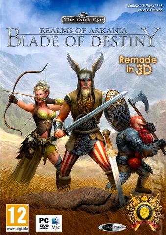 Realms of Arkania Trilogy: Blade of Destiny - Mac Cover & Box Art
