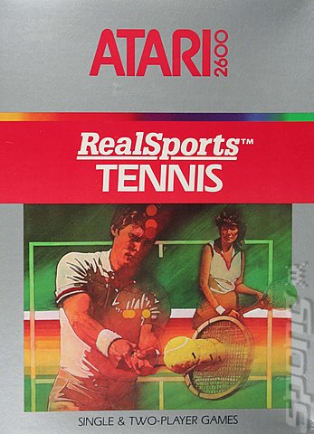 Realsports: Tennis - Atari 2600/VCS Cover & Box Art