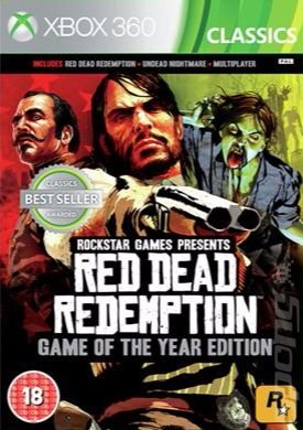 Red Dead Redemption: Game of the Year Edition - Xbox 360 Cover & Box Art