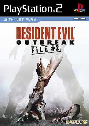 Resident Evil Outbreak File #2 - PS2 Cover & Box Art