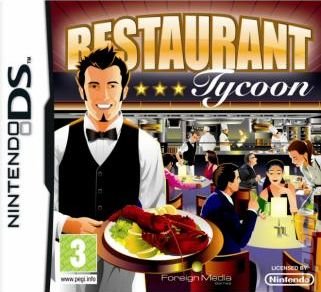 Restaurant Tycoon - DS/DSi Cover & Box Art