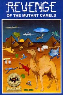 Revenge of the Mutant Camels - C64 Cover & Box Art