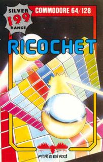 Ricochet - C64 Cover & Box Art