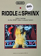 Riddle of the Sphinx - Atari 2600/VCS Cover & Box Art