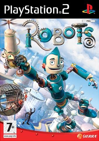 Robots - PS2 Cover & Box Art