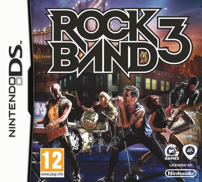 Rock Band 3 - DS/DSi Cover & Box Art