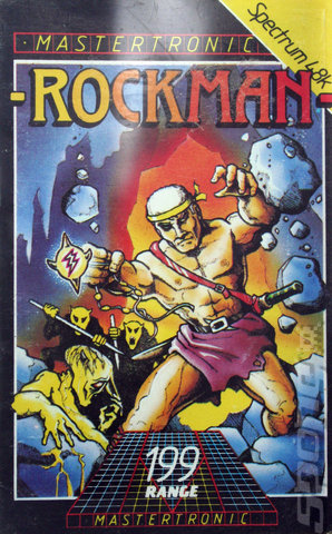 Rockman - Spectrum 48K Cover & Box Art