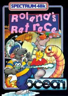 Roland's Ratrace - Spectrum 48K Cover & Box Art