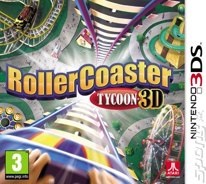 RollerCoaster Tycoon 3D - 3DS/2DS Cover & Box Art