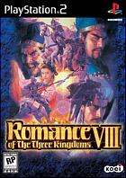 Romance of the Three Kingdoms VIII - PS2 Cover & Box Art