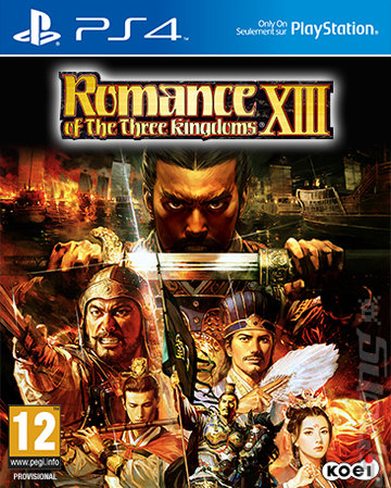 Romance Of The Three Kingdoms XIII - PS4 Cover & Box Art