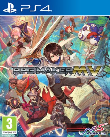 RPG Maker MV - PS4 Cover & Box Art