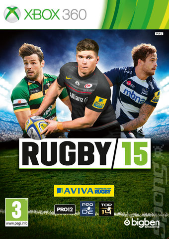 Rugby 15 - Xbox 360 Cover & Box Art