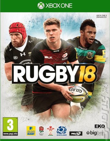Rugby 18 - Xbox One Cover & Box Art