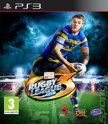 Rugby League Live 3 - PS3 Cover & Box Art