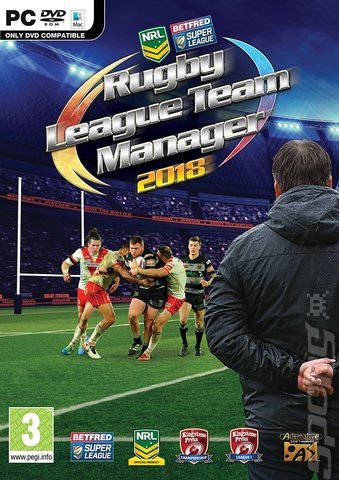 Rugby League Team Manager 2018 - PC Cover & Box Art