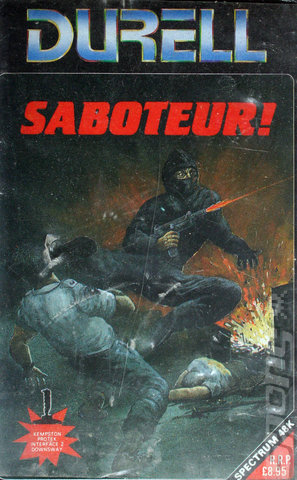 Saboteur! - Spectrum 48K Cover & Box Art