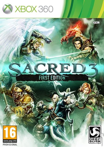 Sacred 3 - Xbox 360 Cover & Box Art