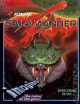 Salamander - Spectrum 48K Cover & Box Art