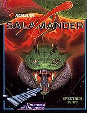 Salamander - Spectrum 48K Cover & Box Art