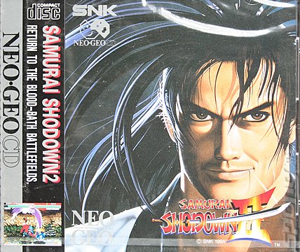 Samurai Shodown 2 - Neo Geo Cover & Box Art