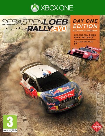 S�bastien Loeb Rally Evo - Xbox One Cover & Box Art