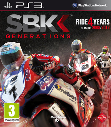 SBK: Generations - PS3 Cover & Box Art