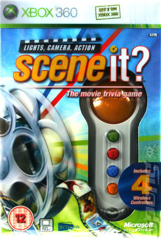 Scene It?: Lights, Camera, Action - Xbox 360 Cover & Box Art