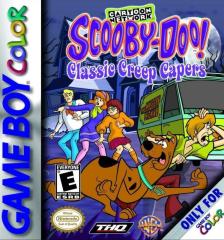 Scooby Doo Classic Creep Capers - Game Boy Color Cover & Box Art