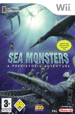 Sea Monsters: A Prehistoric Adventure - Wii Cover & Box Art