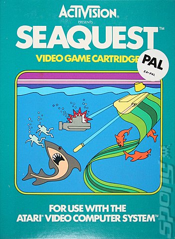Seaquest - Atari 2600/VCS Cover & Box Art
