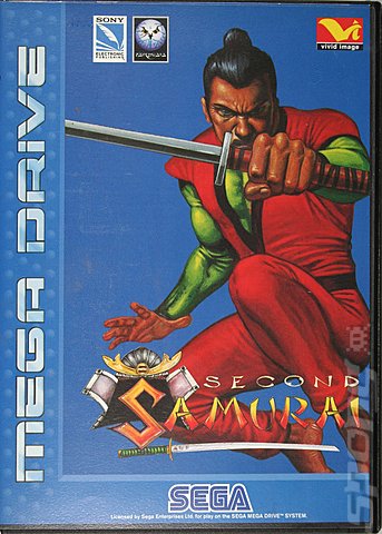 Second Samurai - Sega Megadrive Cover & Box Art