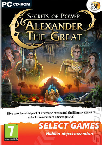 Secrets of Power: Alexander the Great - PC Cover & Box Art