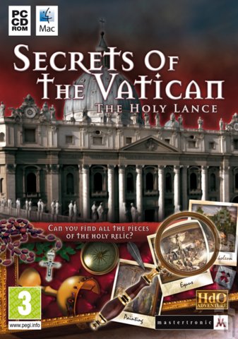 Secrets Of The Vatican: The Holy Lance - Mac Cover & Box Art