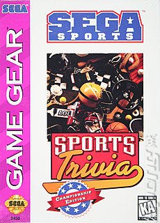 Sega Sports Trivia Challenge (Game Gear)