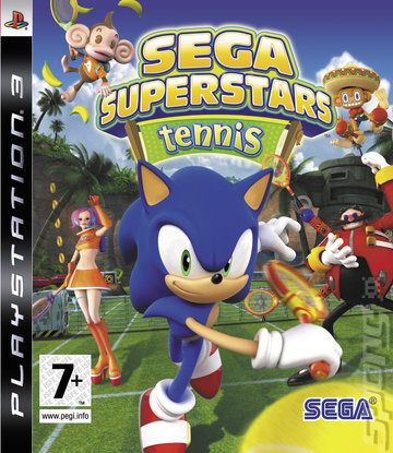 SEGA Superstars Tennis - PS3 Cover & Box Art