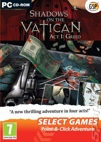 Select Games: Shadows of the Vatican: Act 1: Greed - PC Cover & Box Art