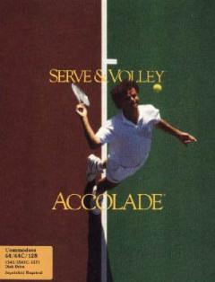 Serve and Volley - C64 Cover & Box Art