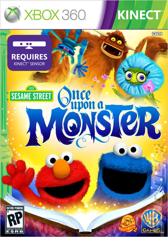 Sesame Street: Once Upon a Monster - Xbox 360 Cover & Box Art